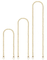 বিচ্ছিন্নযোগ্য গোল্ড পার্স হ্যান্ডব্যাগ চেইন স্ট্র্যাপ ISO9001 এন্টি ক্ষয়